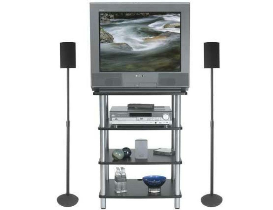 Racks And Furniture SANUS | 4-Shelf Tv Stand To Support Custom Av Setups