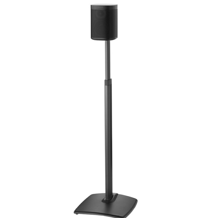 Speaker Mounts And Stands SANUS | Adjustable Height Wireless Speaker Stand Designed For Sonos One, Sonos One Sl, Play:1, And Play:3 - Single