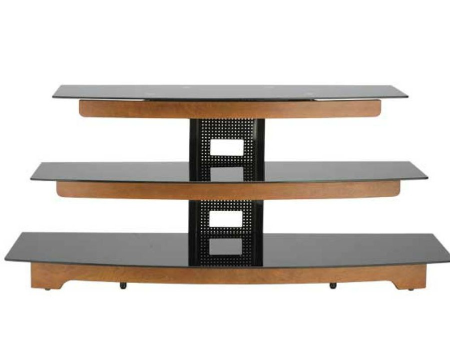 Racks And Furniture SANUS | Av Stand With Waterfall Design For Custom Av Setups