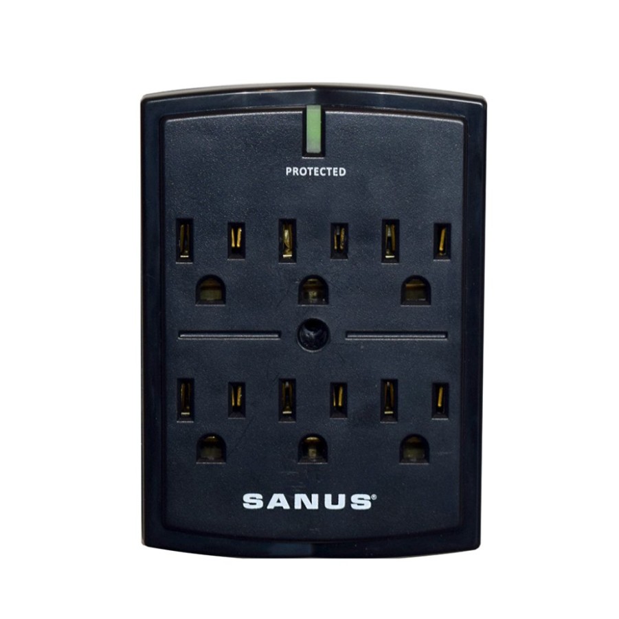 Mounts And Accessories SANUS | On Wall Surge Protector With 6 Ac Outlets