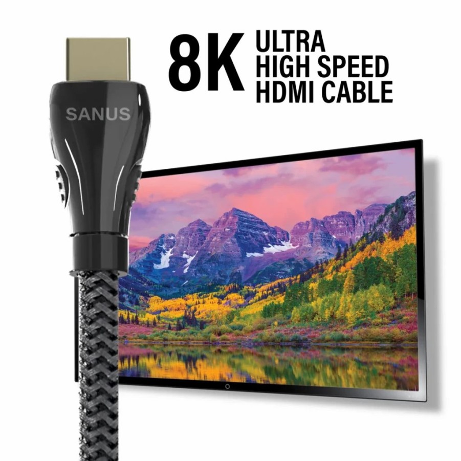 Mounts And Accessories SANUS | 1-Meter Ultra High Speed Hdmi Cable Supports Up To 8K @ 60Hz