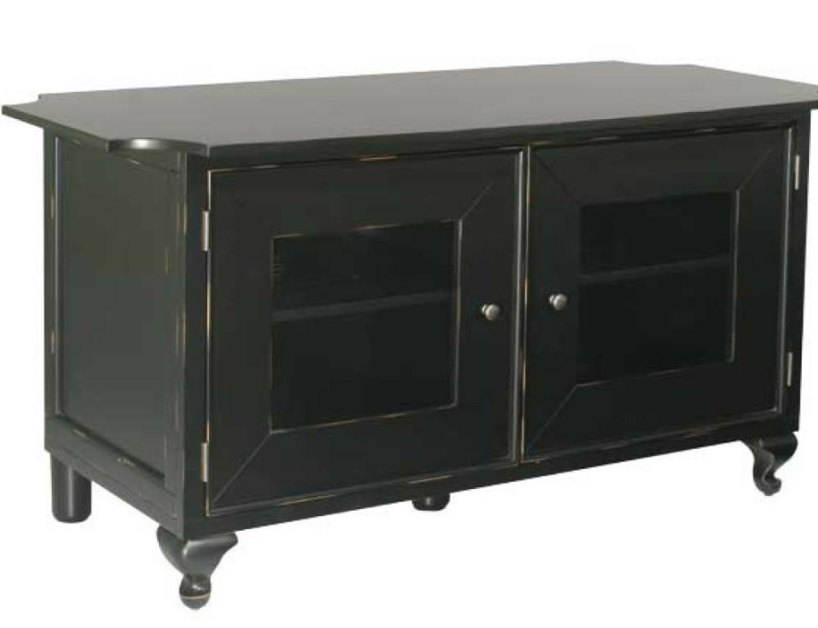 Racks And Furniture SANUS | Audio Video Stand Distressed Black Finish - Fits Av Components And Tvs Up To 50"