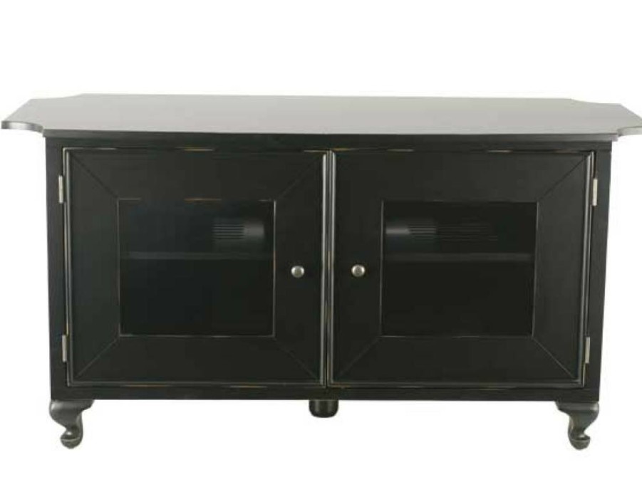 Racks And Furniture SANUS | Audio Video Stand Distressed Black Finish - Fits Av Components And Tvs Up To 50"