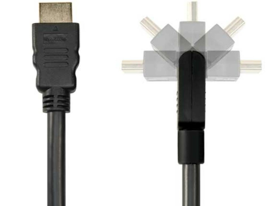 Mounts And Accessories SANUS | 3.3' Pivoting Hdmi Cable; Pivot Connector And Flexible Cable