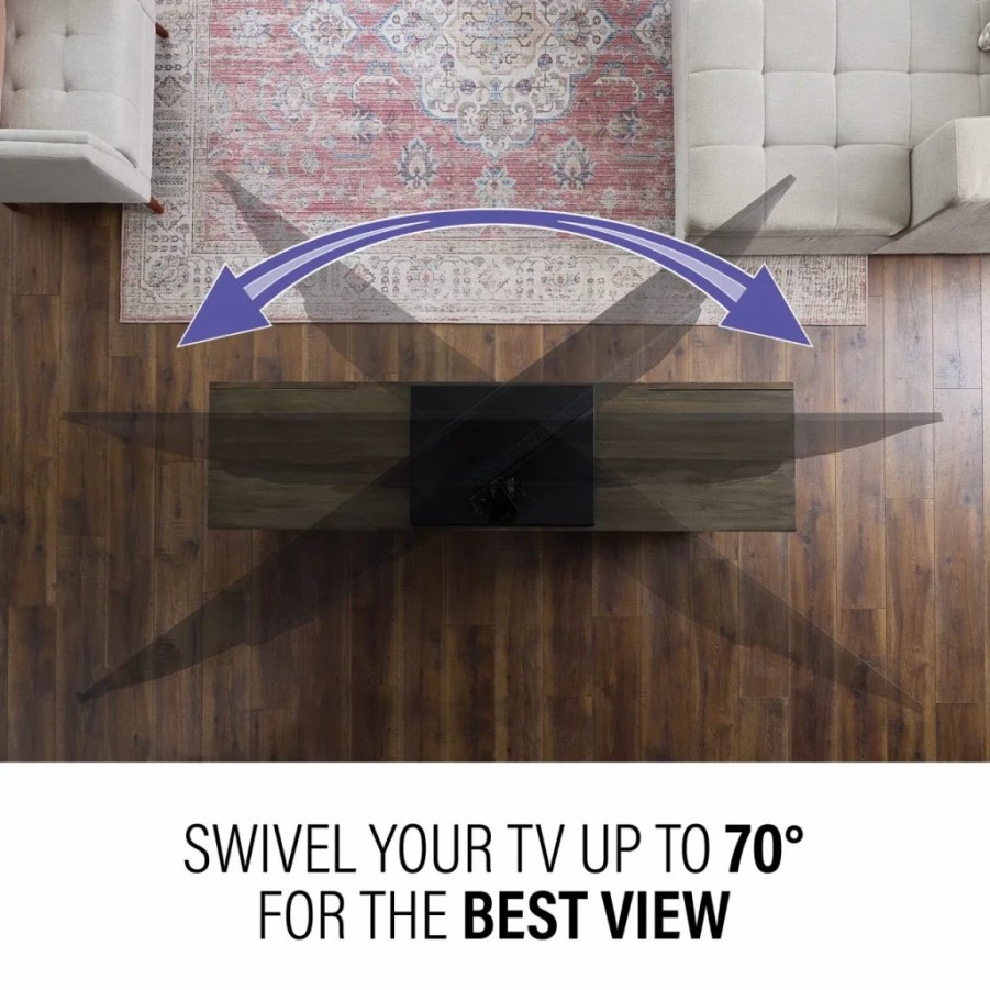 Tv Mounts And Stands SANUS | Swivel Tv Stand For Tvs 40"-86"