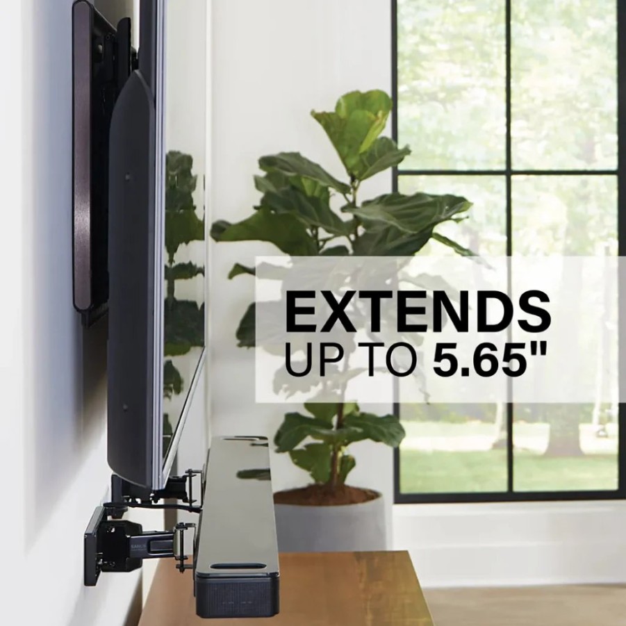 Speaker Mounts And Stands SANUS | Universal Extendable Soundbar Wall Mount