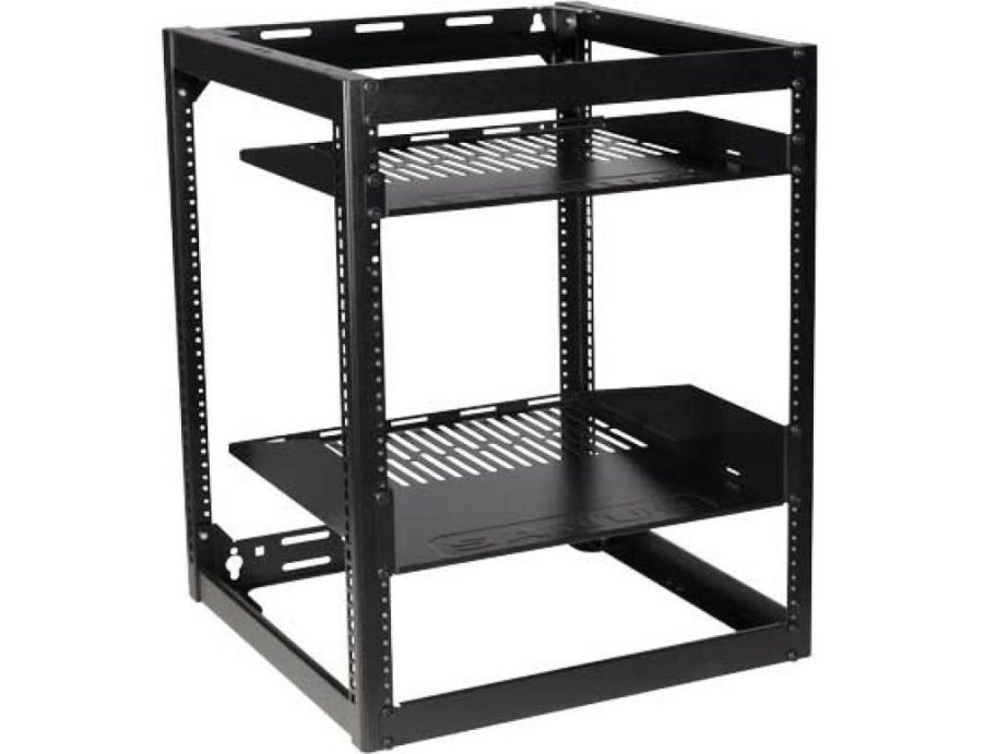 Racks And Furniture SANUS | 15U Av Rack Stackable Open Frame Network Rack