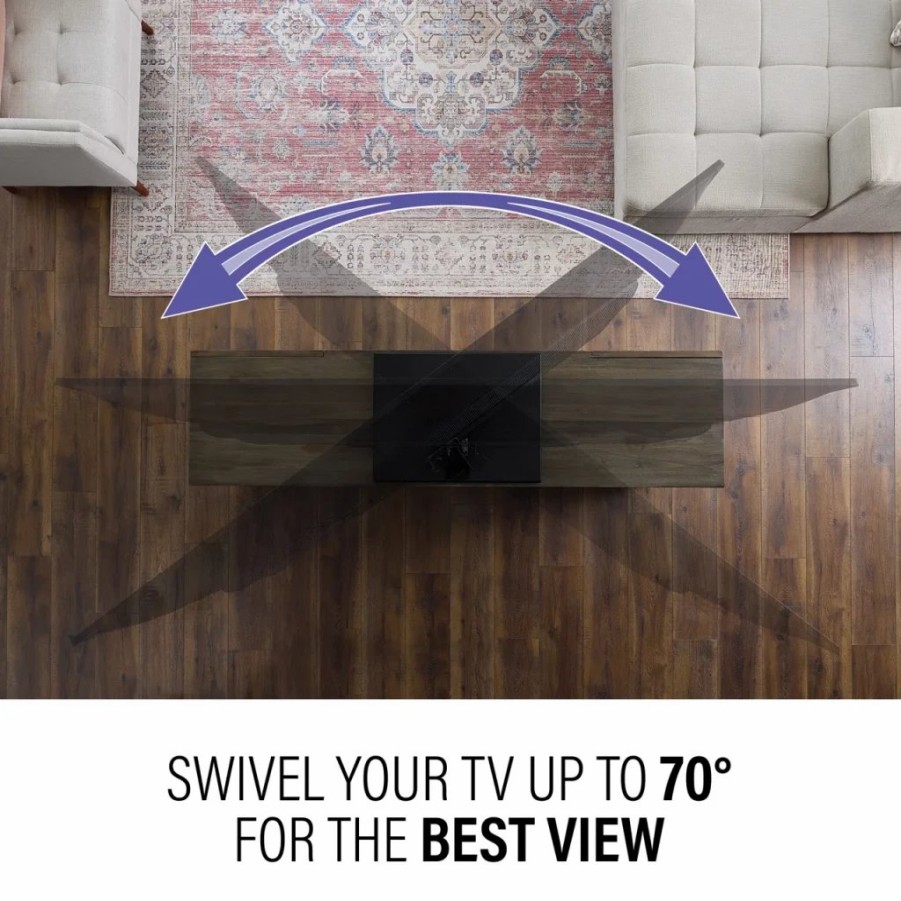 Tv Mounts And Stands SANUS | Elite Swivel Tv Base For Tvs 40"-86"