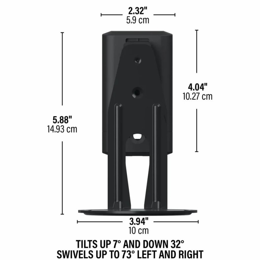 Speaker Mounts And Stands SANUS | Adjustable Speaker Wall Mount Designed For The Sonos Era 100™ (Pair)