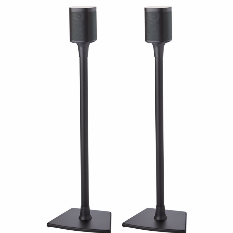 Speaker Mounts And Stands SANUS | Wireless Speaker Stands Designed For Sonos One, Sonos One Sl, Play:1 And Play:3 - Pair