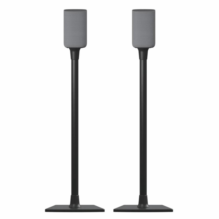 Speaker Mounts And Stands SANUS | Universal Speaker Stands For Speakers Up To 8 Lbs. Works With Roku®, Sonos Era 100™, Samsung®, Sony®, Denon® And Others (Pair)